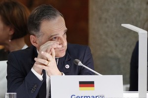  德國外長海科·馬斯。 （圖源：韓聯社）