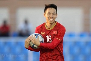 前衛杜雄勇代表越南參加鼓勵人們保持健康生活方式的活動。（圖源：互聯網）