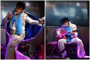 比約恩斯塔德打破連續演唱貓王名曲的世界紀錄。