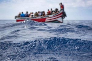 隸屬於摩洛哥海軍的海岸警衛隊7月29日至8月1日在海上救起183名偷渡者。（示意圖源：互聯網）
