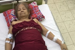 馮穗正在安平醫院接受醫治。