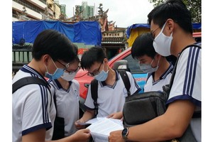 高中畢業考試嚴格執行防疫規定