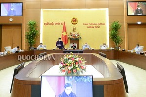 國會常務委員會第四十七次會議現場。（圖源：Quochoi.vn）