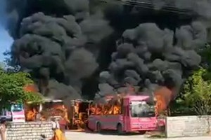 火警現場。（圖源：CTV）