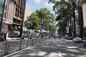 第一郡陳興道街一隅。（圖源：孟玲）