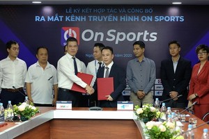 On Sports電視頻道開播儀式。（圖源：互聯網）