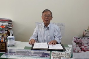 啟秀華文中心校長王沛川。