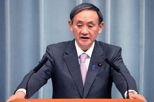 日本內閣官房長官菅義偉。（圖源：AFP）