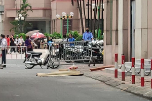 ６歲女童墜樓身亡現場。（圖源：CTV）