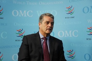 世貿組織總幹事阿澤維多。（圖源：新華社）