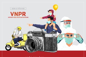 “堅強越南”攝影比賽宣傳海報。（圖源：VNPR）