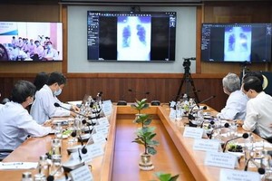 市醫藥大學醫院遠程醫療服務於昨(14)日正式投入活動。