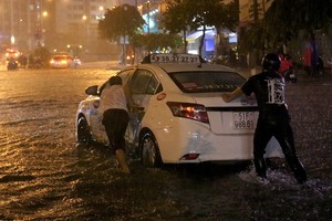 南部區域水文氣象台：本市大雨潮汛將同時來襲。（示意圖源：VNN）