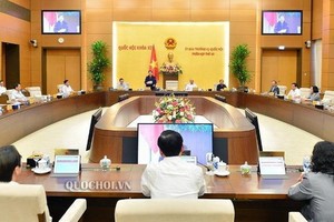 會議現場。（圖源：Quochoi.vn）