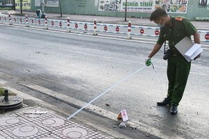 警方勘察案發現場。（圖源：X.Đ）