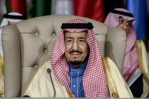 沙特國王薩勒曼。（圖源：AP）