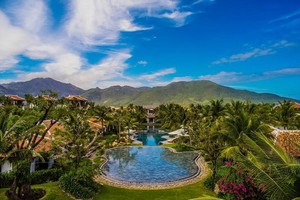 金蘭灣半島的The Anam度假區。（圖源：互聯網）