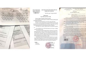 向法院遞交的合同和起訴文本。