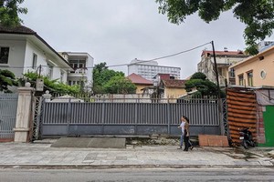 河內市阮攸街69號場地至今仍空置。（圖源：互聯網）