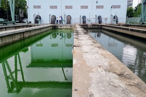 第八郡童鳶泵水站二期工程。（圖源：文平）