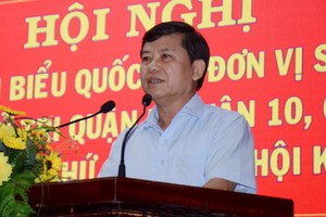 最高人民檢察院院長黎明智代表國會代表小組採納選民充滿熱忱與責任的意見。（圖源：愛真）