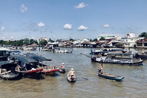 丐冷水上市集一隅。（圖源：越兒）