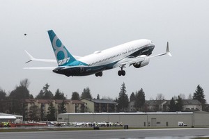 圖為波音737 MAX 8 客機。（圖源：路透社）