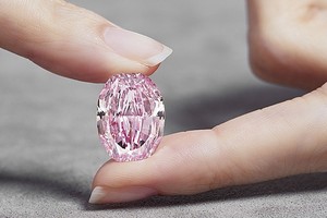 14.83克拉的頂級粉紅鑽“玫瑰之魂”。（圖源：互聯網）