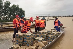 美妍公司捐助中部災民