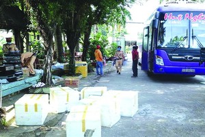 運載大量來歷不明商品的臥鋪客車被查扣。（圖源：互聯網）