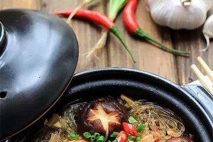 美味的香菇粉絲煲。（圖源：互聯網）