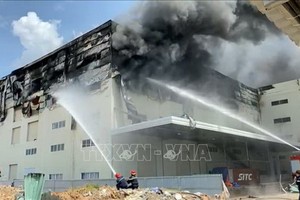 火警現場。（圖源：越通社）