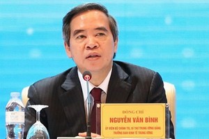 中央經濟部長阮文平。（圖源：秋姮）