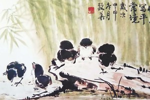 平常心寫平常境　何麗華 畫