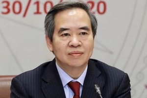 黨中央政治局委員、黨中央書記、中央經濟部長阮文平同志。（圖源：越通社）