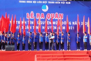 “2020年冬季志願”與“2020年志願之春”活動發起儀式。（圖源：梅論）