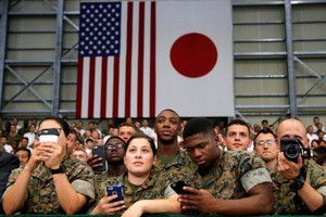 圖為駐日美軍部隊。（圖源：美國國防部網站）