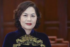 新任國家銀行行長阮氏紅。（圖源：國家銀行）