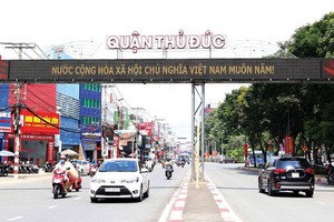 守德郡吸引大量投資商的長壽坊。（圖源：黎全）