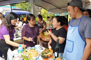 第五郡勞動聯團舉辦教師節烹飪比賽。