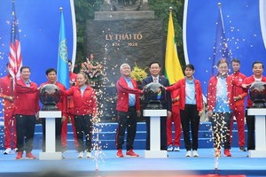 第三十一屆東運會和第十一屆東殘會倒數一年啟動儀式。（圖源：蔡芳）