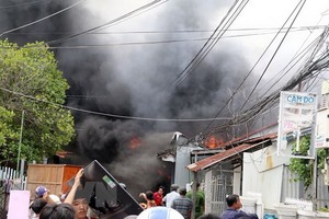 火警現場。（圖源：越通社）