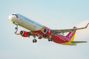 越捷航空加強開發運輸勞務。