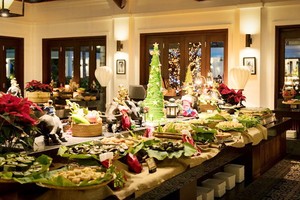 The Anam度假區的聖誕與新年盛宴。