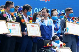 2020年國家志願者頒獎儀式。（圖源：寶英）