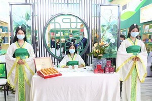 圖為茉莉主題產品展示館。（圖源：互聯網）