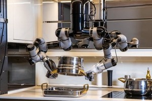 機械人廚房可細緻重現人手動作。（圖源：互聯網）