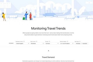 谷歌協助我國旅遊業復甦。（圖源：網站截圖）