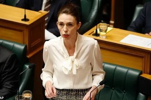 新西蘭總理阿德恩。（圖源：AP）