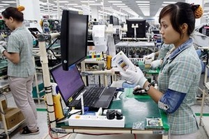 越南電子業日益吸引外商的關注。（圖源：互聯網）